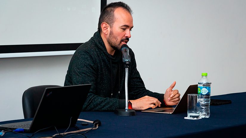 Juan Carlos Arias en Conferencia Investigación Creación (27/06/2019)