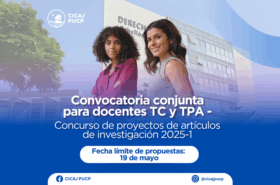 Convocatoria conjunta para docentes TC y TPA – Concurso de proyectos de artículos de investigación 2025-1
