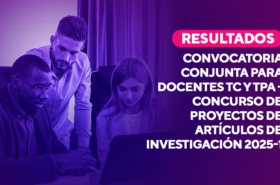 Resultados de la Convocatoria conjunta para docentes TC y TPA – Concurso de proyectos de artículos de investigación 2025-1
