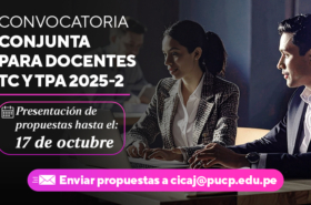 Convocatoria conjunta para docentes TC y TPA – Concurso de proyectos de artículos de investigación 2025-2